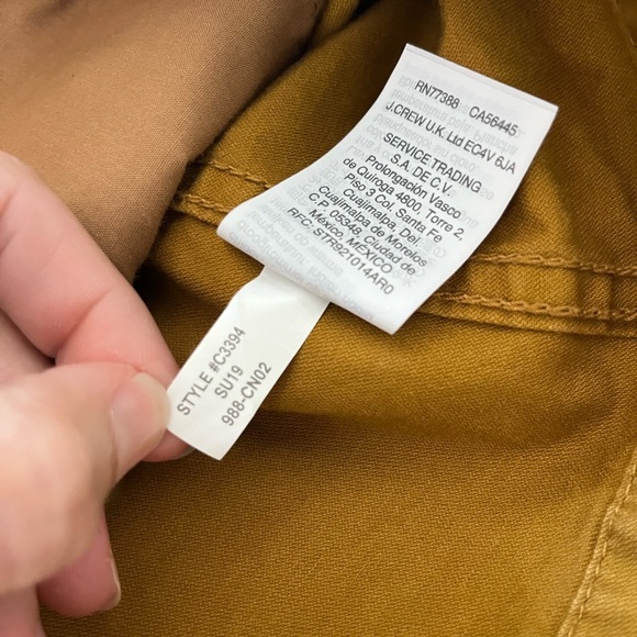 Madewell Fleet Jacket Egyptian Gold X-Small cotton - Picture 5 of 13